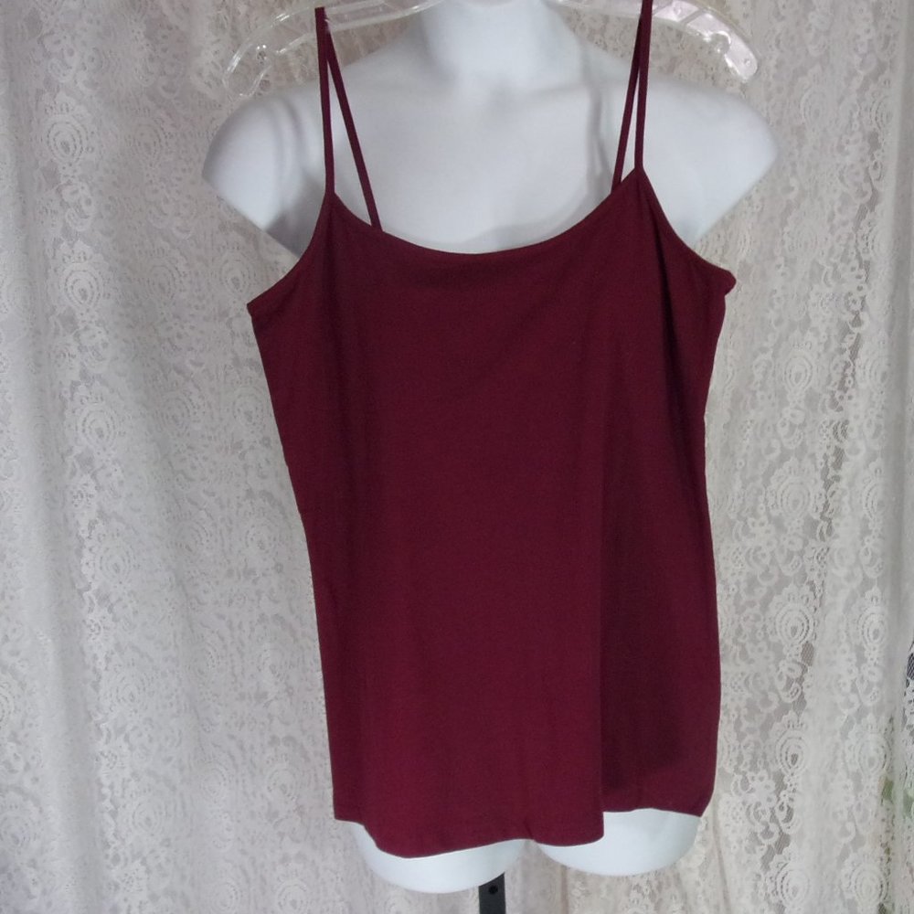 No boundaries Deep Wine Stretch Camisole NWOT Size 2X